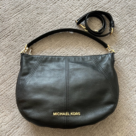 Michael Kors Bedford Medium Covertible Leather Bag - Picture 1 of 14